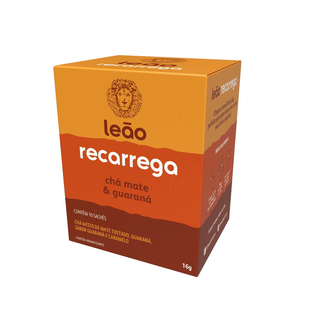 CHA LEAO FUNCIONAIS RECARREGA 16G