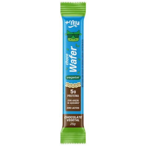 BARRA PROT. +MU WHEYFER CHOC VEG 25G