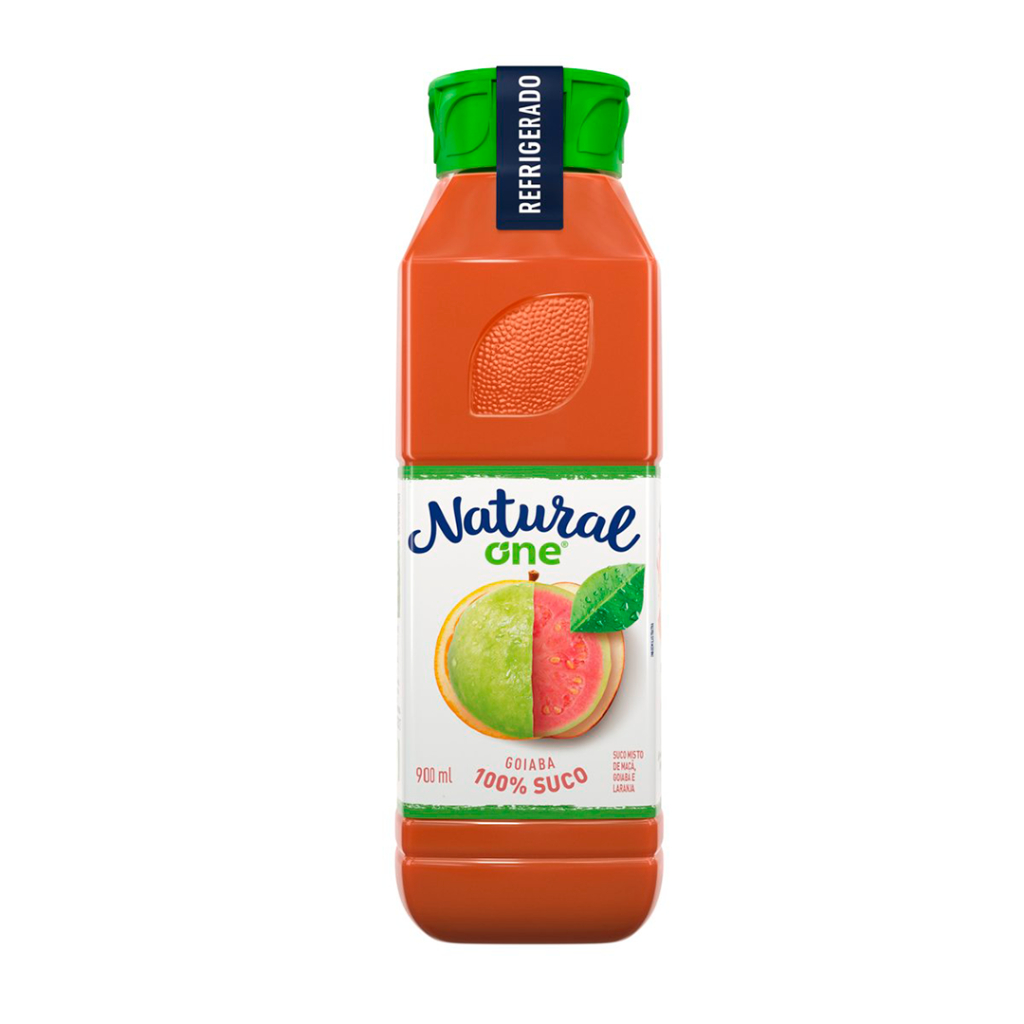 SUCO DE GOIABA BLEND NATURAL ONE 900ML