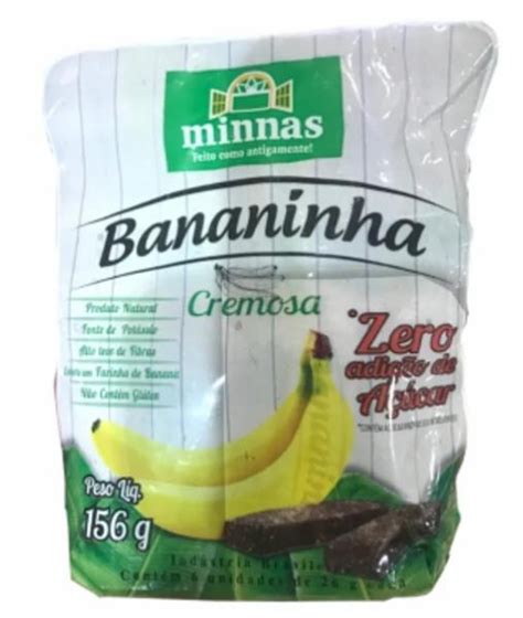 BANANINHA MINNAS S/ACUCAR 156G
