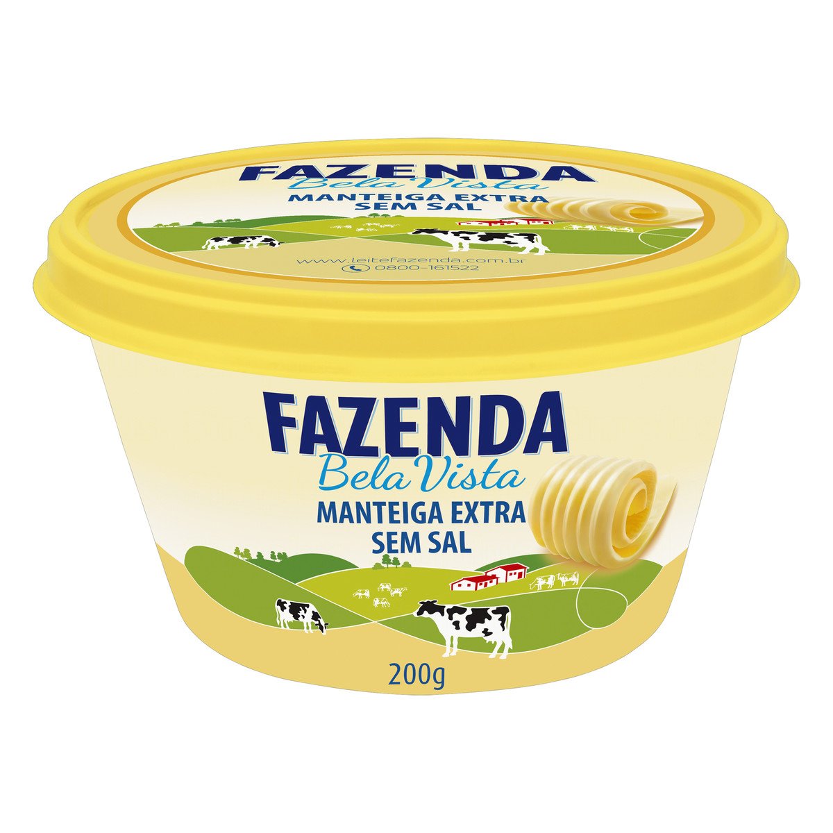 MANTEIGA FAZENDA S/SAL PT 200G
