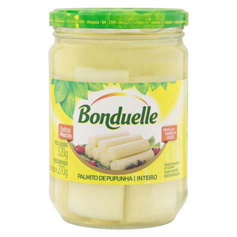 PALMITO BONDUELLE INTEIRO 270G