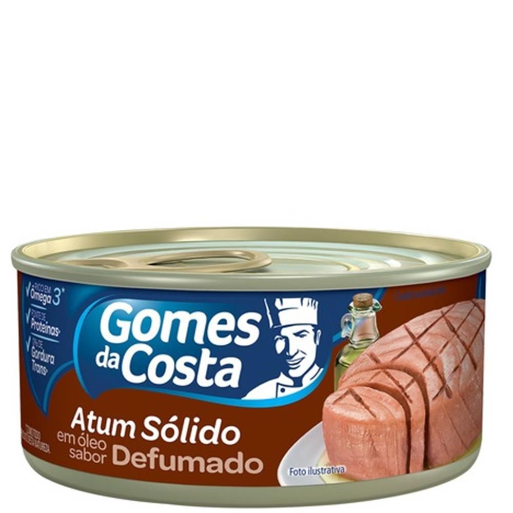 ATUM GOMES DA COSTA SOLIDO DEFUMADO 170G