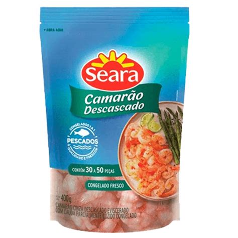 CAMARAO CONGELADO SEARA 30/50 400G