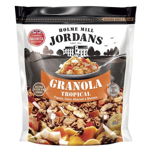 GRANOLA JORDANS TROPICAL 400G