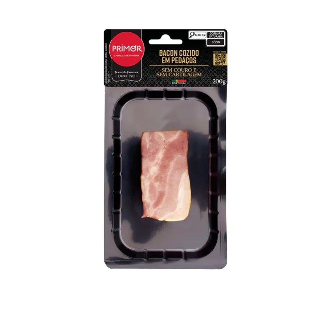 BACON EM PEDACO PRIMOR 200G