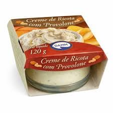 CREME RICOTA DAMM COM  PROVOLONE 120G