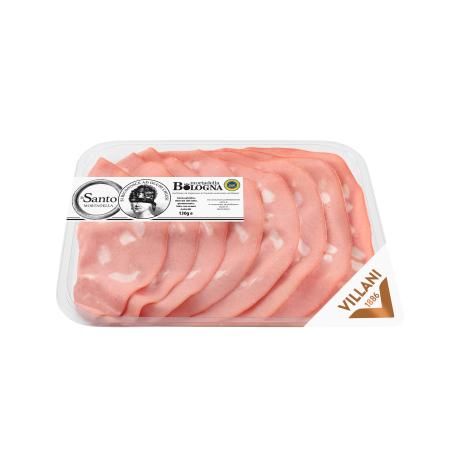 MORTADELA LA SANTO BOLOGNA VILLANI FATIADO KG