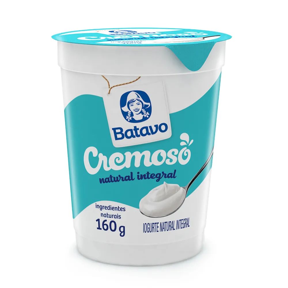 IOGURTE BATAVO NAT. FIRME INTEGRAL 160G