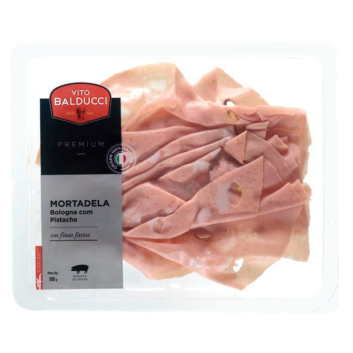 MORTADELA BOLOGNA BALDUCCI PISTACHE 100G