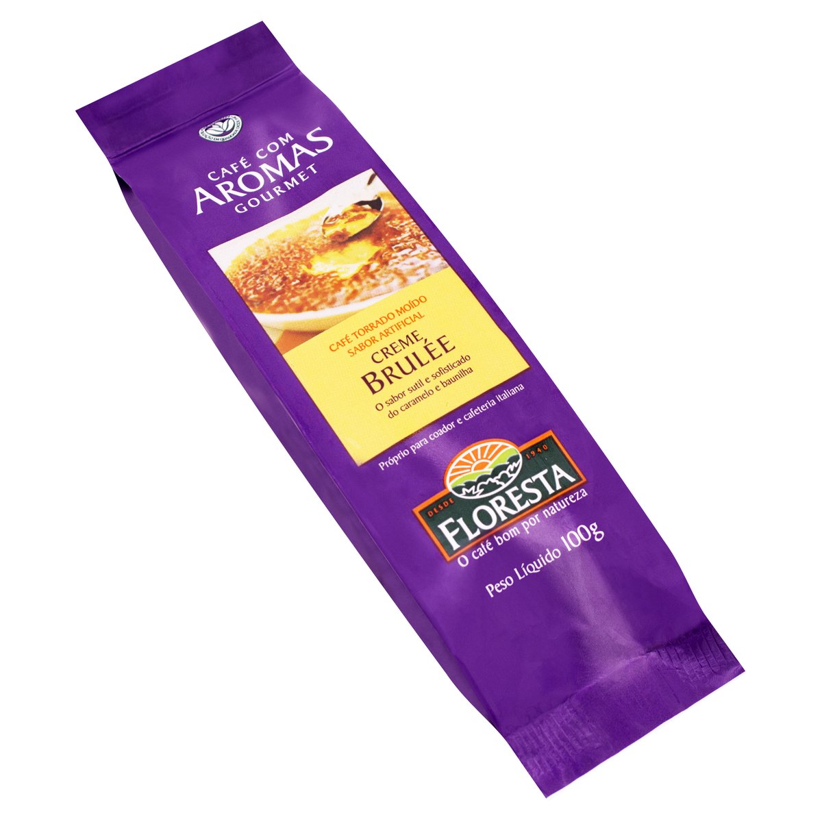 CAFE FLORESTA CREME BRULEE 100G