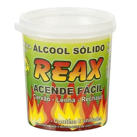 ACENDEDOR ALCOOL SOLIDO REAX 170G