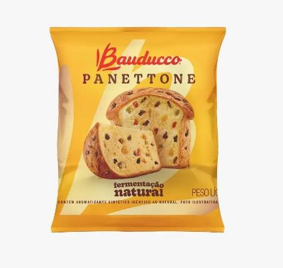 MINI PANETONE BAUDUCCO PACOTE 80G