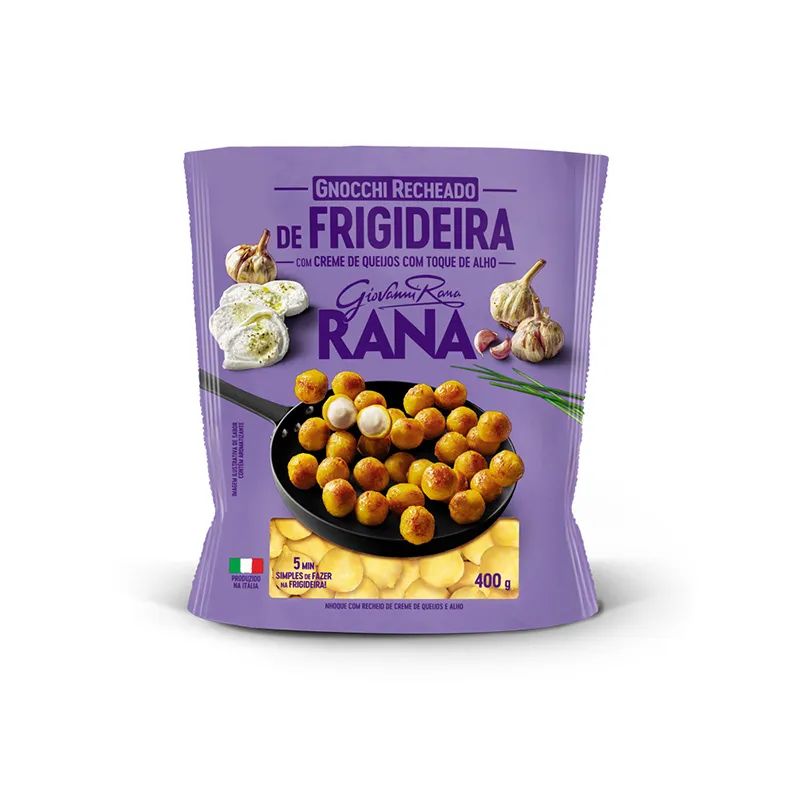 GNOCCHI RANA CREME QUEIJOS E ALHO 400G