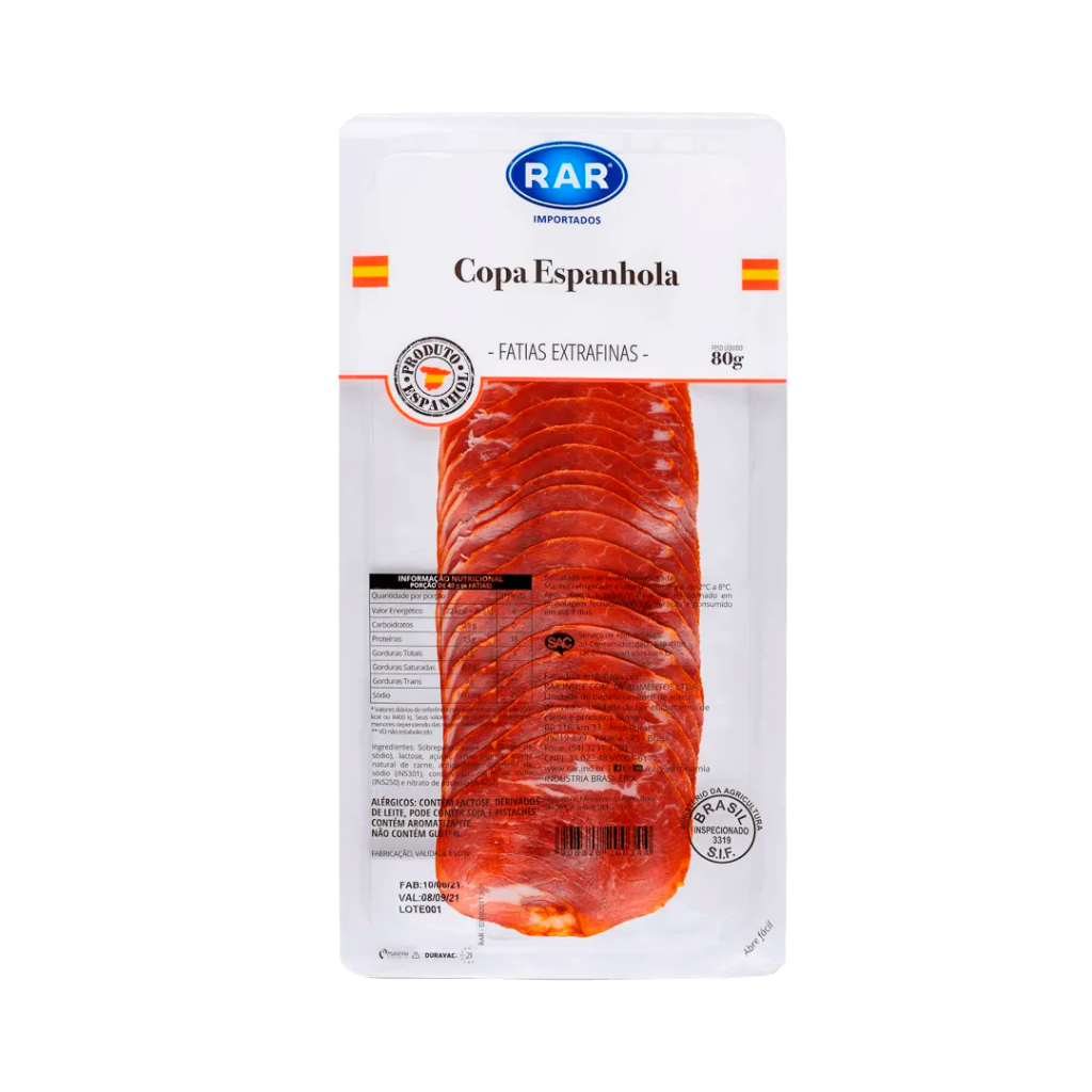 COPA ESPANHOLA RAR FATIADA 80G