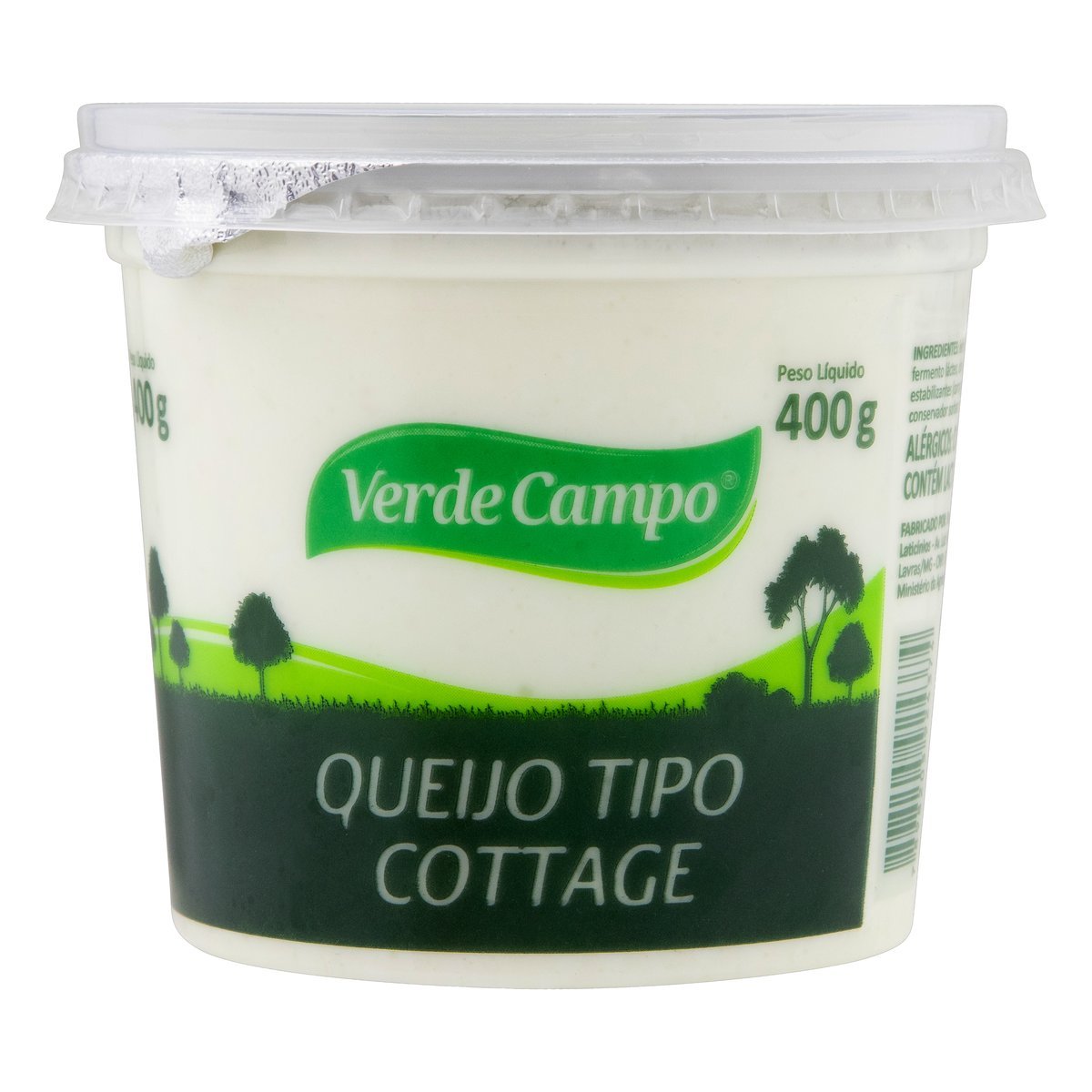 QUEIJO COTTAGE VERDE CAMPO 400G