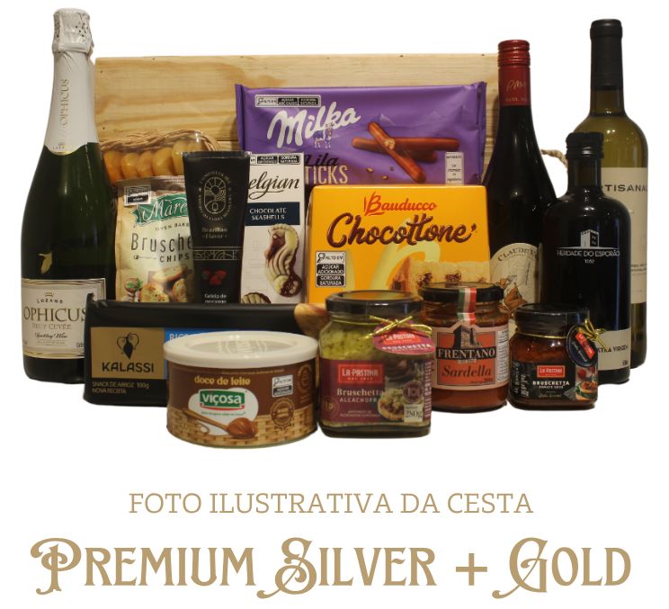 *CESTA PREMIUM SILVER + GOLD