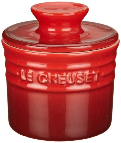 POTE P/ MANTEIGA LE CREUSET VERMELHO