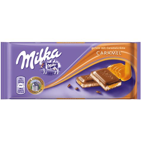 CHOCOLATE MILKA CARAMELO 100G