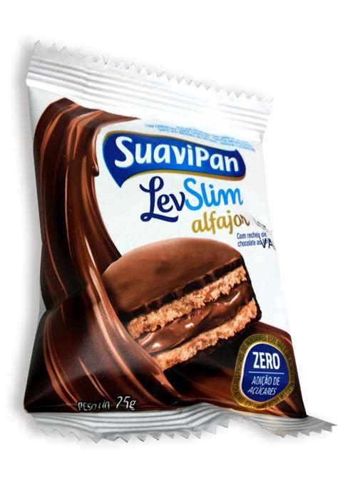 ALFAJOR SUAVIPAN LEVSLIM CHOCOLATE 25G