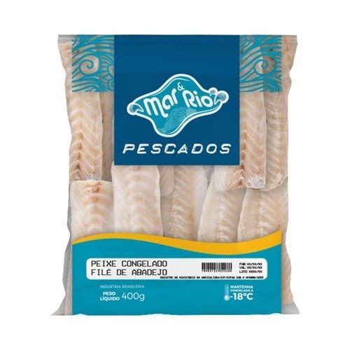 FILE DE ABADEJO SEM  PELE MAR & RIO 400G