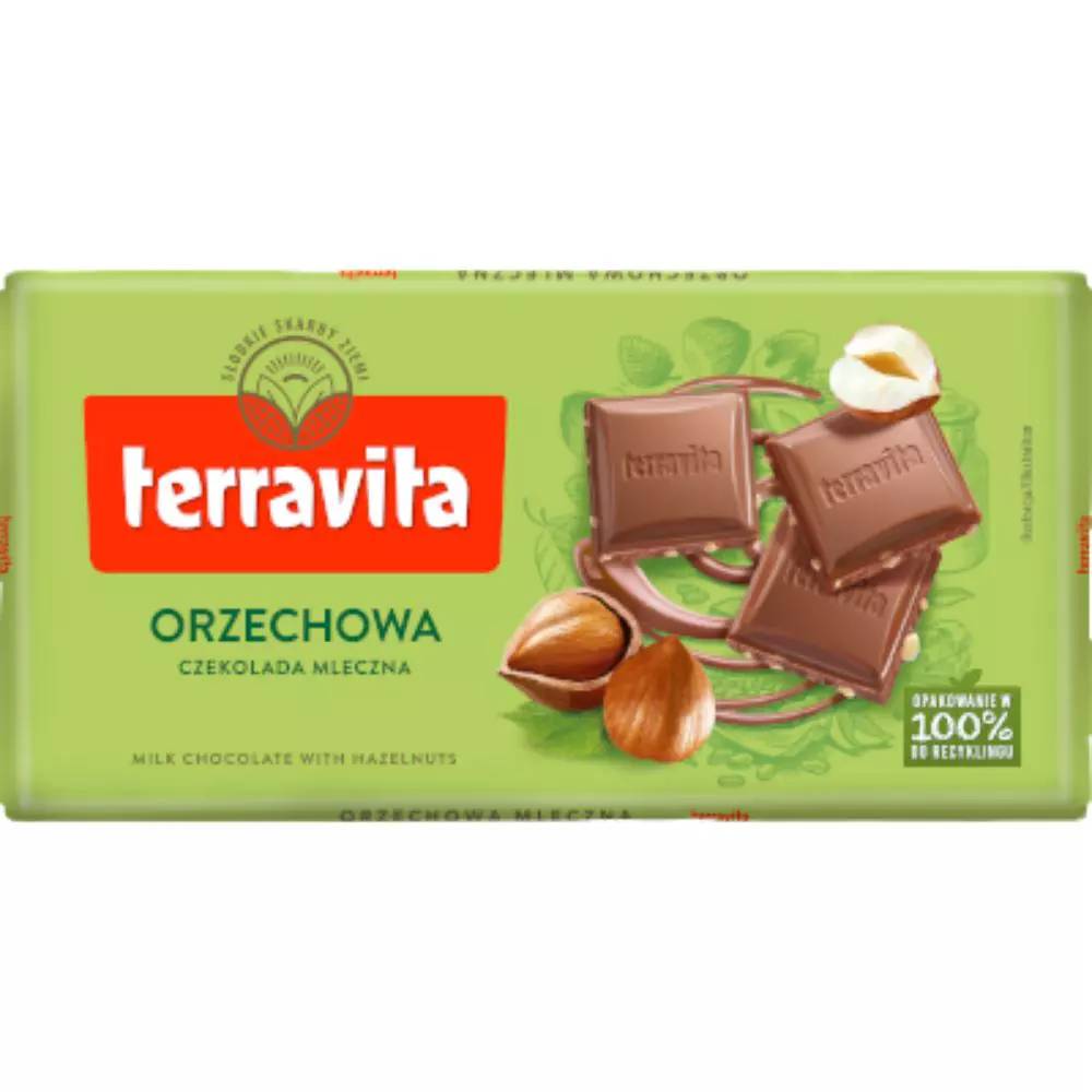 CHOCOLATE TERRAVITA AVELAS 100G