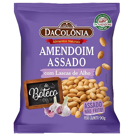 AMENDOIM DACOLONIA ASSADO ALHO 90G