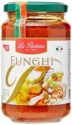 MOLHO DE TOMATE LA PASTINA FUNGHI 320G