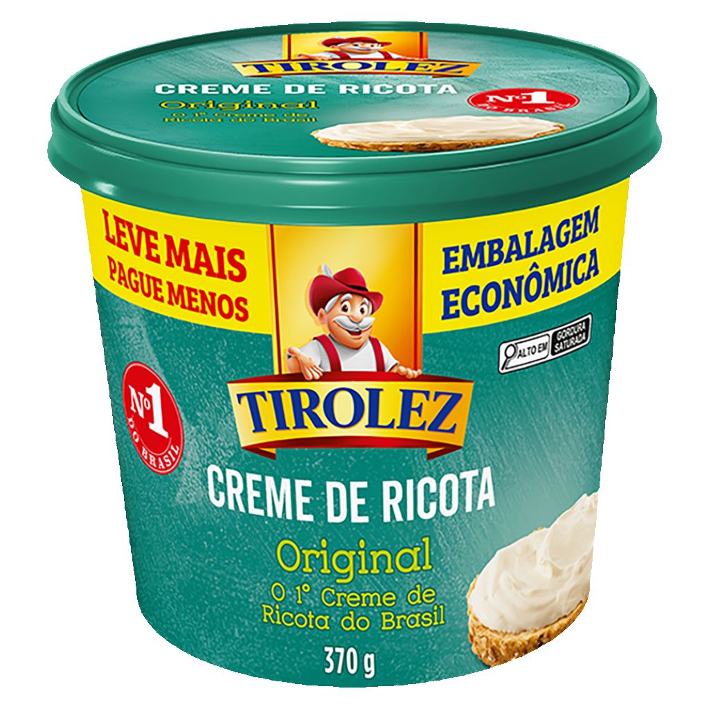 CREME RICOTA TIROLEZ 370G