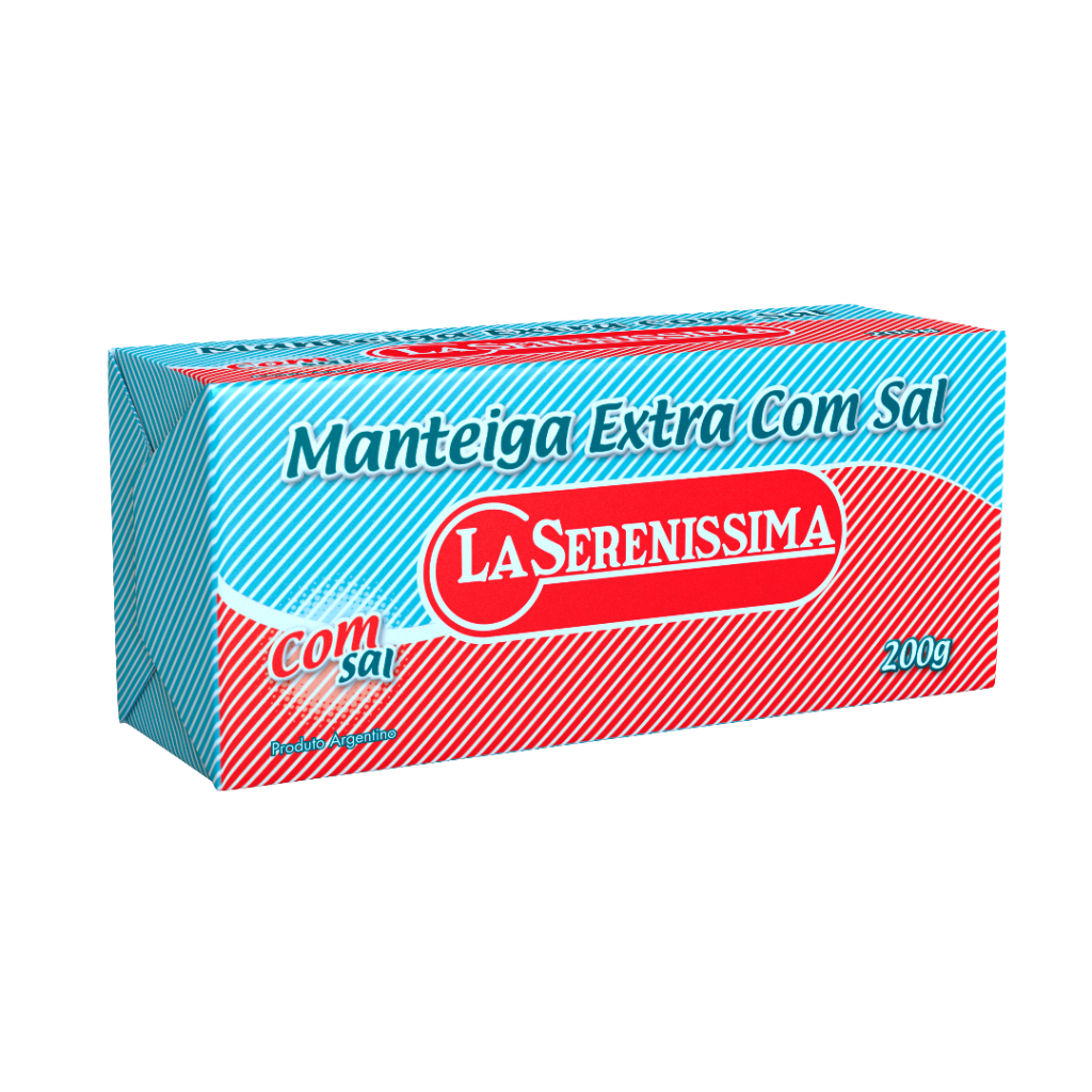MANTEIGA LA SERENISSIMA C/SAL TAB. 200G