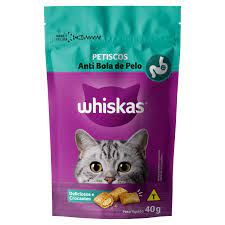 PETISCO. WHISKAS ANTI-BOLA DE PELO 40G