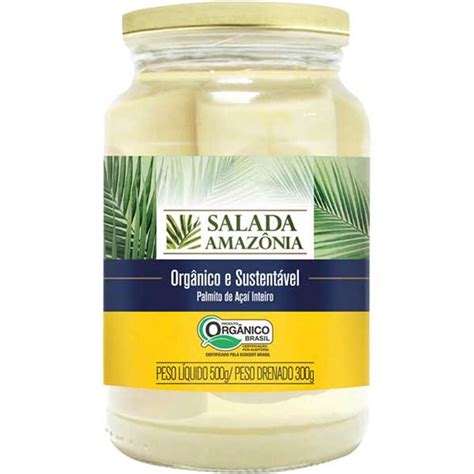 PALMITO AMAZONIA ACAI INTEIRO ORG 300G