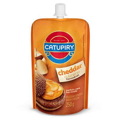 REQUEIJAO CATUPIRY BISNAGA CHEDDAR 250G