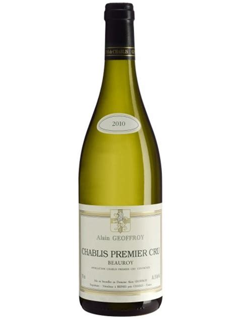 VINHO ALAIN GEOFFROY CHABLIS 1ER CRU 750