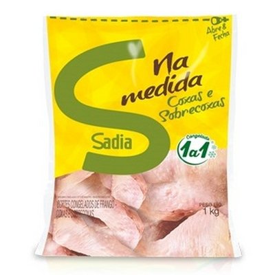 SOBRECOXA FRANGO SADIA CONGELADO IQF 1KG