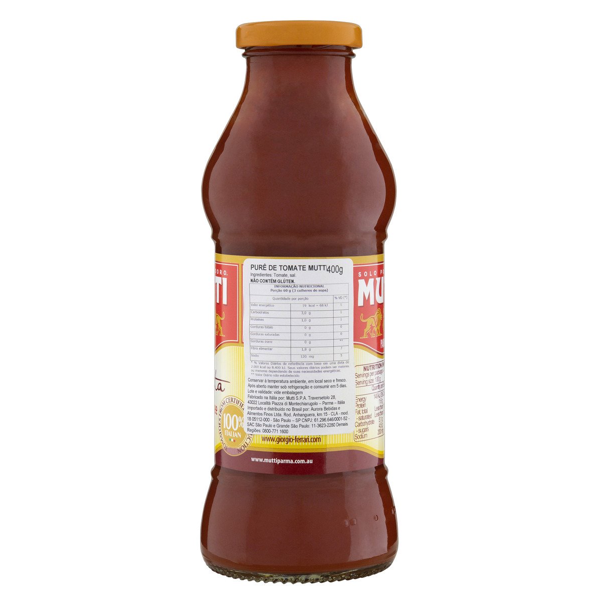 PASSATA DE TOMATE MUTTI 400G