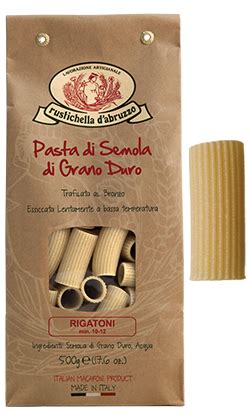 MACARRAO RUSTICHELLA RIGATONI 500G