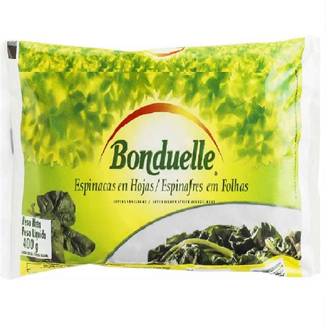 ESPINAFRE BONDUELLE EM FOLHA 400G