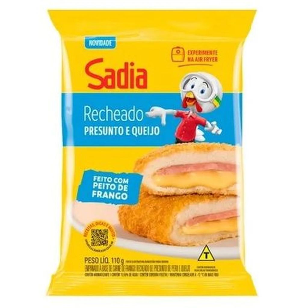 FRANGO SADIA RECH PRES. QUEIJO 110G