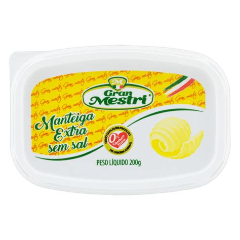 MANTEIGA GRAN MESTRI S/SAL POTE 200G