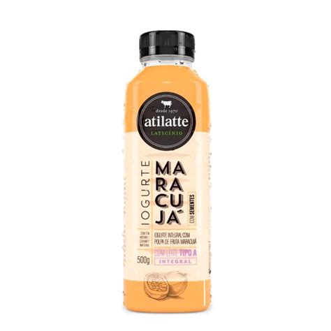 IOGURTE ATI LATTE INTEGRAL MARACUJA 500G