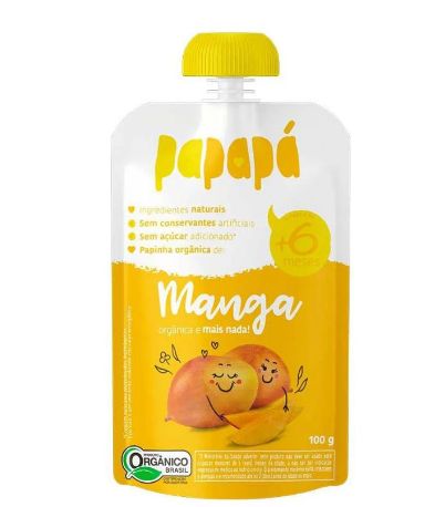 ALIM. INF. PAPAPA ORGANICO MANGA 100G