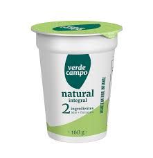 IOGURTE VERDE CAMPO NAT 2 INGR. 160G