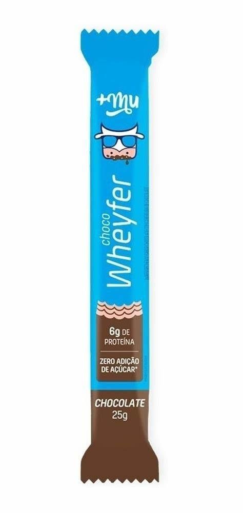 BARRA PROT. +MU WHEYFER CHOCOLATE 25G