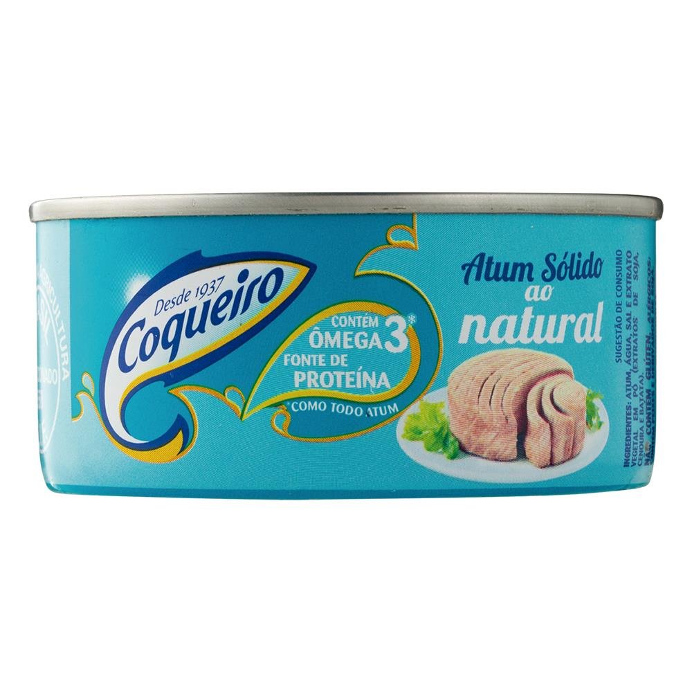 ATUM COQUEIRO SOLIDO NATURAL 170G
