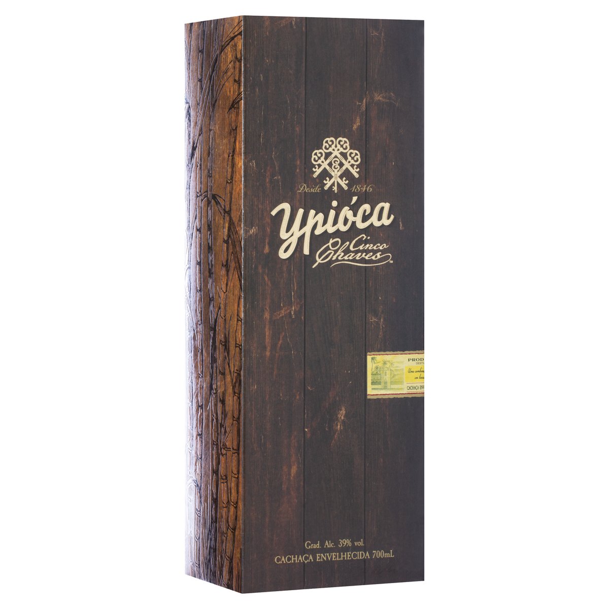 AGUARDENTE YPIOCA CINCO CHAVES 700ML