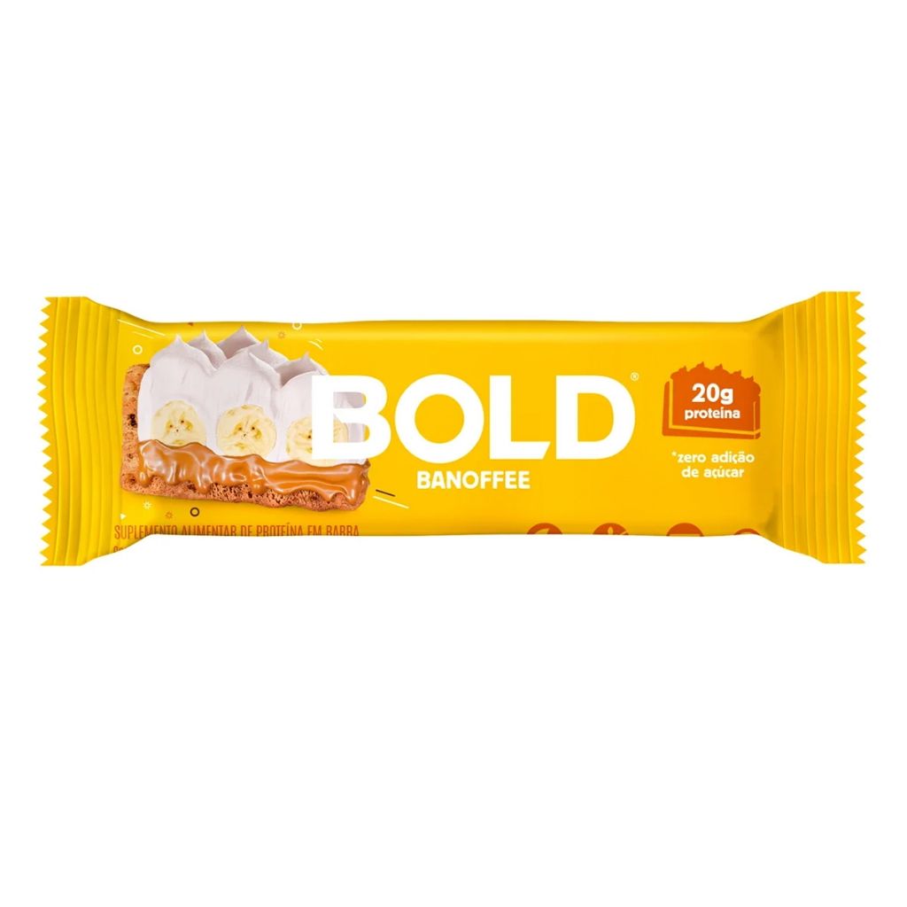 BARRA PROT. BOLD BANOFFEE 60G