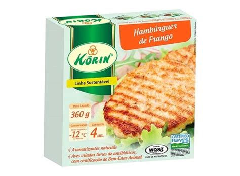 HAMBURGUER KORIN FRANGO 360G