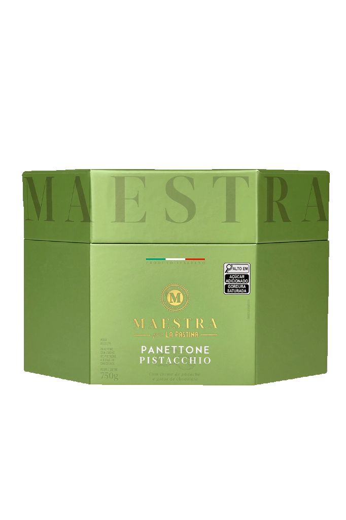 PANETONE LA PASTINA PISTACHE/CHOC. 750G