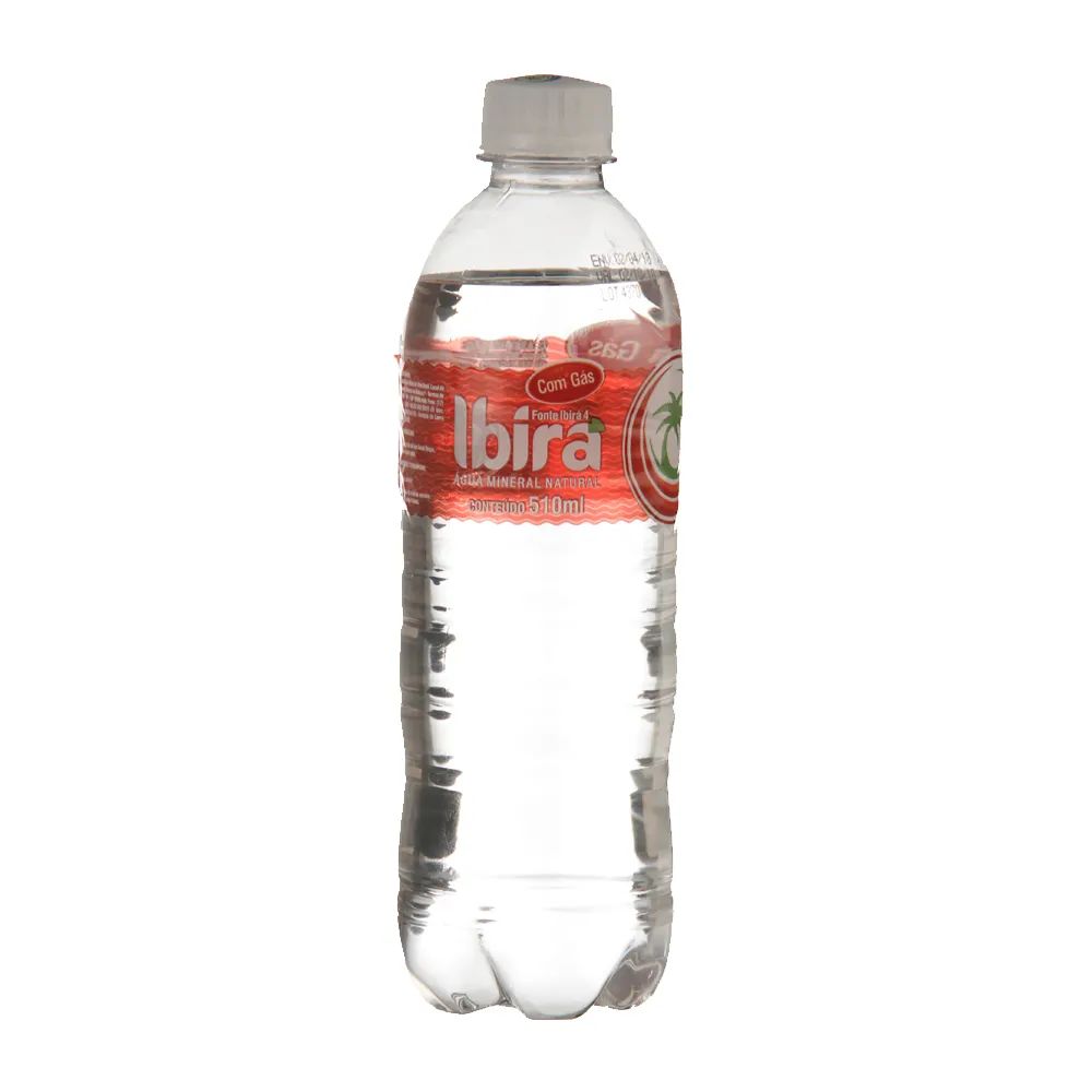 AGUA MIN IBIRA C/GAS 510ML